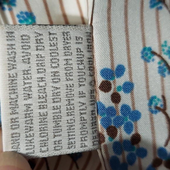 🟢 Pykettes blouse long sleeve button down size unknown (InvW134) - Picture 3 of 4